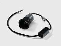 RC-D52-7-BL-WW65, светильник встраиваемый, 7Вт, черный, IP65, 55 гр, 3000К, D52, поворотный, доставка по Казахстану 