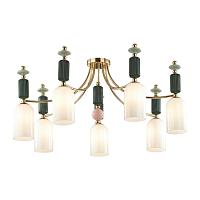 люстры потолочная люстра odeon light classic candy 4861/7c, доставка по Казахстану 