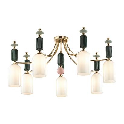 люстры потолочная люстра odeon light classic candy 4861/7c, доставка по Казахстану 