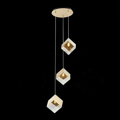 люстры подвесная люстра st luce riello sl1182.203.03, доставка по Казахстану 