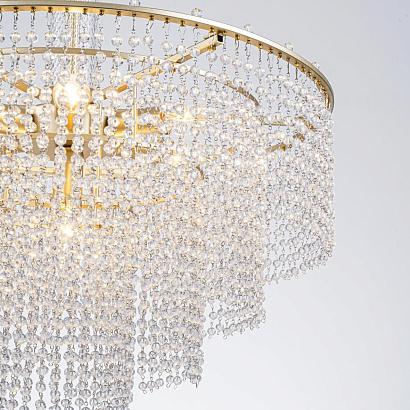 подвесная люстра favourite 4762-7p fringe, доставка по Казахстану 