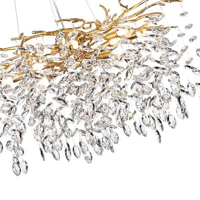 4969/12 hall odl24 521 подвесной светильник g9 12*40w delica, доставка по Казахстану 