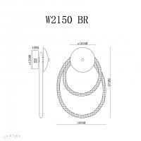Дополнительная картинка Светильник настенный iLedex Cross iLedex W2150 BR