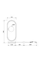 Дополнительная картинка Настольный светильник Freya FR5233TL-01BS