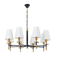 Дополнительная картинка Подвесная люстра Arte Lamp RICCARDO A4075LM-8BK