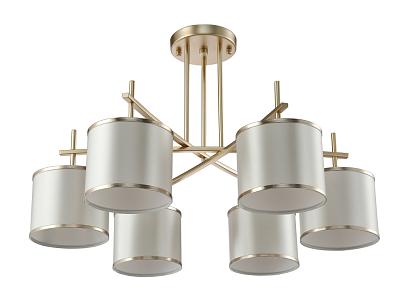 купить Люстра Crystal Lux SERGIO PL6 GOLD Crystal Lux 2901/306 в Алматы, svet.kz, доставка по Казахстану 