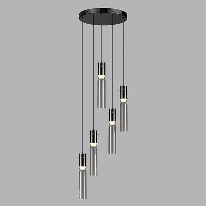 люстры 5058/25l pendant odl24 325 подвесной светильник led 5*5w 3000k scrow, доставка по Казахстану 