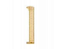 NEWPORT 8240 8241/A gold NEW , Бра, Gold Clear crystal L7,6*H52*Sp8,5 cm LED strip 10W 3100K 1100Lm