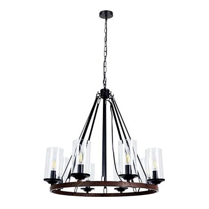 Подвесные Подвесной светильник Arte Lamp DALIM A7014SP-8BK, доставка по Казахстану 