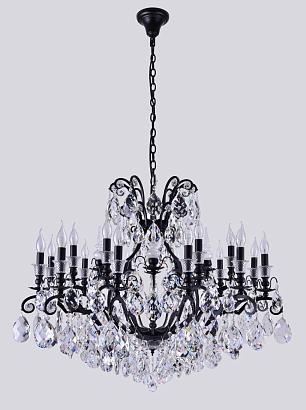 люстра crystal lux magnifico sp19 black/transparent crystal lux 2310/319, доставка по Казахстану 