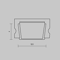 Дополнительная картинка Комплектующие для профиля Led Strip 642021