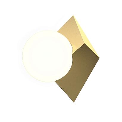 С 1 плафоном на стену Настенный светильник (бра) Maytoni MOD445WL-01BS Cubeo, доставка по Казахстану 