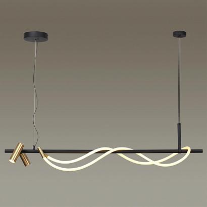 люстры 4397/30l hightech odl23 103 черный/античная бронза/металл/канат подвесной св-к ip20 led 30w 1200лм 3000k corda, доставка по Казахстану 