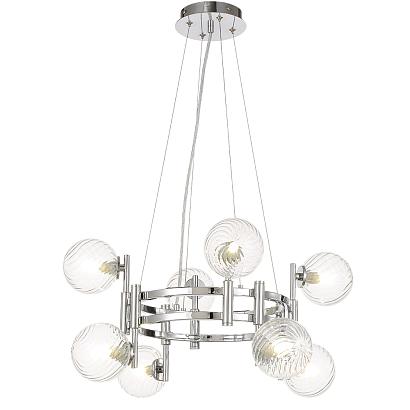 люстры подвесной светильник crystal lux luxury sp8 chrome crystal lux 2271/308, доставка по Казахстану 