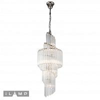 Дополнительная картинка Подвесная люстра iLamp Manhattan 051D-11 Nickel