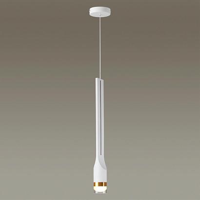 4384/5l hightech odl23 230 белый/металл/акрил подвесной св-к ip20 led 5w 350лм 3000k nilo, доставка по Казахстану 