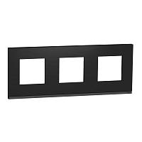 Рамка 3-постовая Schneider Electric Unica New NU600687 