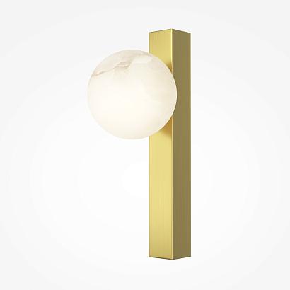 С 1 плафоном на стену Настенный светильник (бра) Maytoni MOD464WL-L3BS3K Yora, доставка по Казахстану 