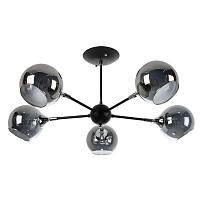 потолочная люстра arte lamp lagos a2708pl-5bk, доставка по Казахстану 
