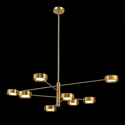 купить SL6504.302.08 Светильник потолочный ST-Luce Латунь/Латунь LED 8*5W 3000K в Алматы, svet.kz, доставка по Казахстану 