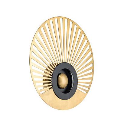 С 1 плафоном на стену Настенный светильник Arte Lamp BISCOTTO A2641AP-1GO, доставка по Казахстану 