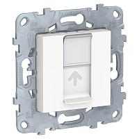Розетка компьютерная RJ45 Schneider Electric Unica New Cat. 5e UTP NU541118 
