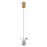 светильник подвесной crystal lux amigo sp led white crystal lux 1081/201, доставка по Казахстану 