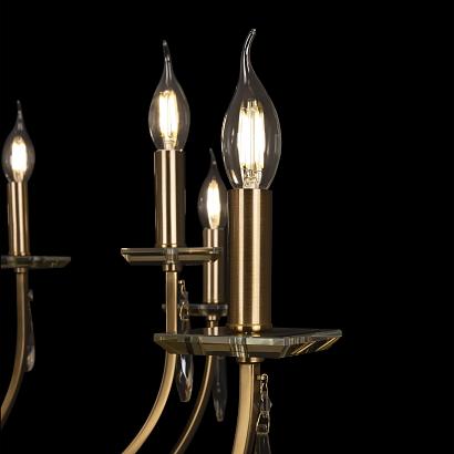 люстры люстра freya fr1006pl-12g, доставка по Казахстану 