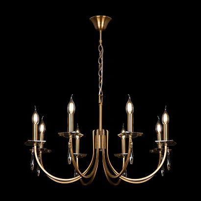 люстры люстра freya fr1006pl-08g, доставка по Казахстану 