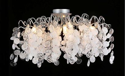 Потолочные Светильник потолочный Crystal Lux TENERIFE PL8 SILVER Crystal Lux 3181/108, доставка по Казахстану 