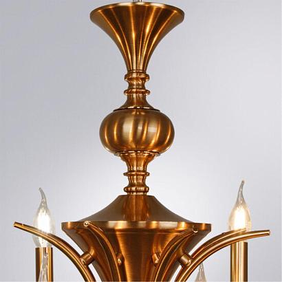люстры подвесная люстра arte lamp collinetta a4094lm-12pb, доставка по Казахстану 