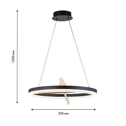4654-1p подвесная люстра bardy f-promo, доставка по Казахстану 