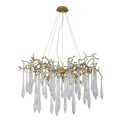 люстра crystal lux reina sp8 d1000 gold pearl crystal lux 3580/308, доставка по Казахстану 