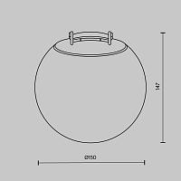 Дополнительная картинка Подвесной светильник Technical TR125B-10W4K-B