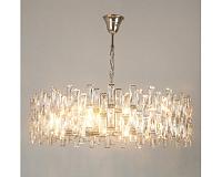 newport 10120 10123+9/c , люстра, chrome clear crystal d85*h26 cm e14 12*40w, доставка по Казахстану 