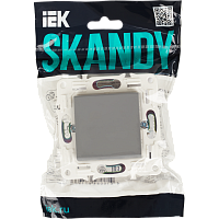 SKANDY Выключ. 1-кл. перекр. 10А SK-V03Gr сер. IEK 