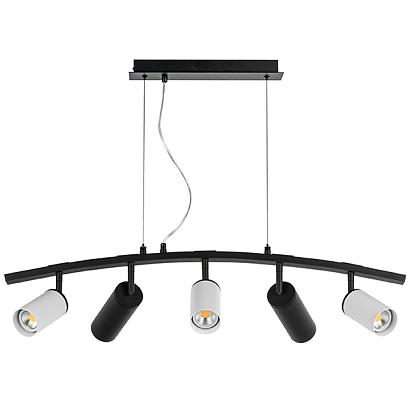 люстры lr735363872 люстра rullo 5х50w gu10 черный - белый  571735 - 214436-3 - 214487-2, доставка по Казахстану 