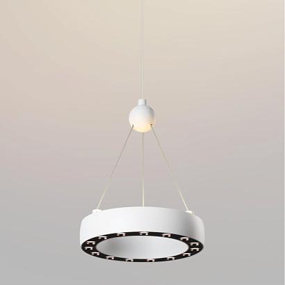 359395 over nt24 000 белый светильник подвесной светодиодный, длина провода 2м ip20 led 12w вниз/5w вверх 220v 1360лм 3000k turn, доставка по Казахстану 