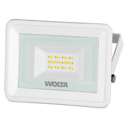Светодиодный прожектор WOLTA WFL-10W/06W 10Вт 5700К IP65 900лм белый 115*112*27 IP65 1/40