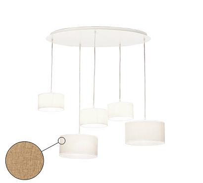 Подвесные Светильник EKOS SP5 CANVAS IDEAL LUX 110868, доставка по Казахстану 