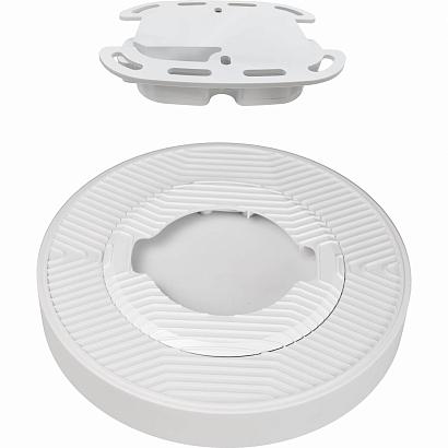 люстры светильник потолочный iledex mercury 5551-24w-d160-3/4/6k-wh, доставка по Казахстану 