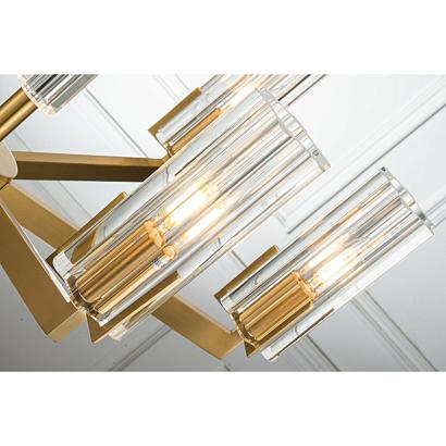 люстры подвесная люстра belfast malone 6035-6 br cl , доставка по Казахстану 