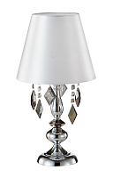 Дополнительная картинка Настольная лампа Crystal Lux MERCEDES LG1 CHROME/SMOKE Crystal Lux 0950/501