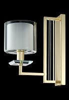 Бра Crystal Lux NICOLAS AP1 GOLD/WHITE Crystal Lux 3401/401