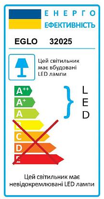 люстры потолочный светодиодный светильник eglo cardito 32025, доставка по Казахстану 