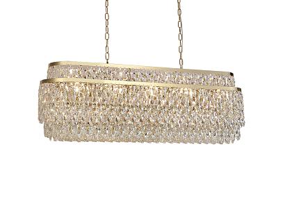 newport 8530 8530/120 c oval gold polished , люстра, доставка по Казахстану 