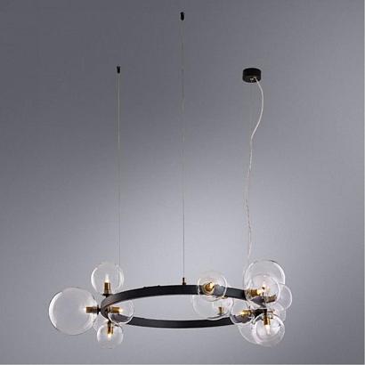 люстры подвесная люстра arte lamp vincent a7790sp-15bk, доставка по Казахстану 