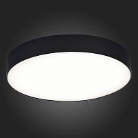 люстры st606.442.48 светильник потолочный черный led 1*48w 4000k 4 320lm ra>85 120° ip20 d400xh55 185-265v, доставка по Казахстану 