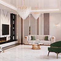 Дополнительная картинка Люстра Crystal Lux FONTAIN 1802/318