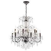 люстра crystal lux odelis sp12 brown crystal lux 2570/312, доставка по Казахстану 